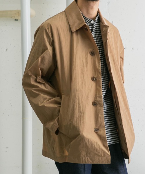 【セール】『撥水』『XLサイズあり』セットインナイロンハーフコート（ナイロンジャケット）｜URBAN RESEARCH ROSSO MEN（アーバンリサーチロッソメン）