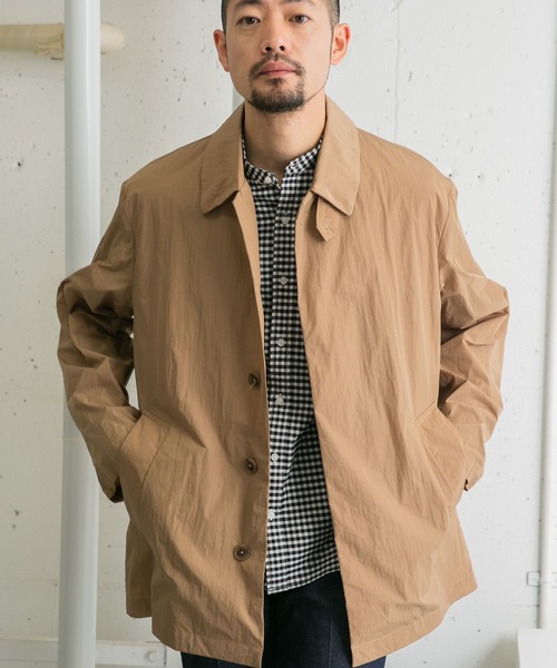 【セール】『撥水』『XLサイズあり』セットインナイロンハーフコート（ナイロンジャケット）｜URBAN RESEARCH ROSSO MEN（アーバンリサーチロッソメン）