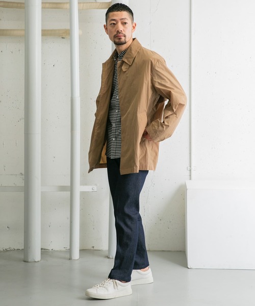 【セール】『撥水』『XLサイズあり』セットインナイロンハーフコート（ナイロンジャケット）｜URBAN RESEARCH ROSSO MEN（アーバンリサーチロッソメン）