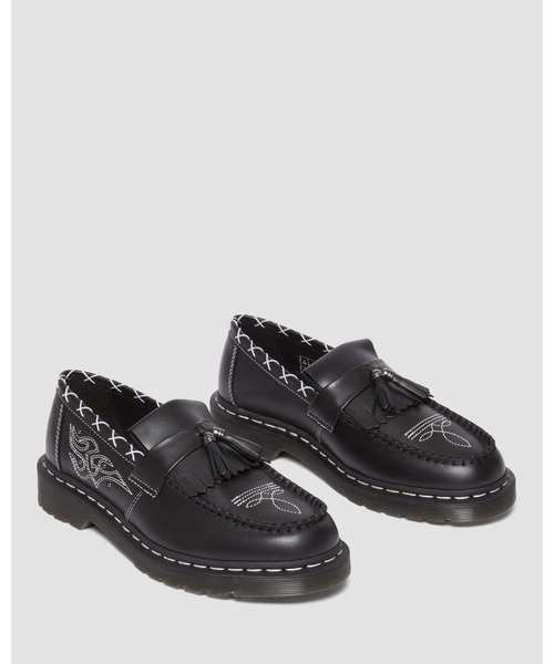 Dr. Martens ブラックタッセルローファー フリンジ付き Dr. Martens ブラックローファー フリンジ付き - メルカリ