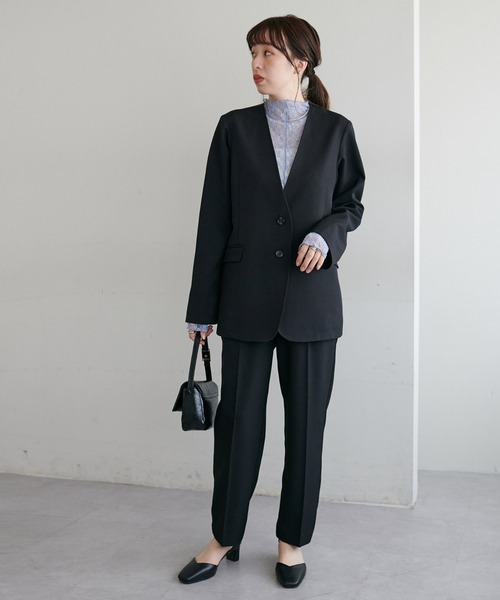 ディスコート　オケージョンジャケット DISCOAT（ディスコート）の「【＠yuyukekelife監修】袖スリット