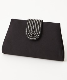 ビーズ刺繍ベルトクラッチバッグ