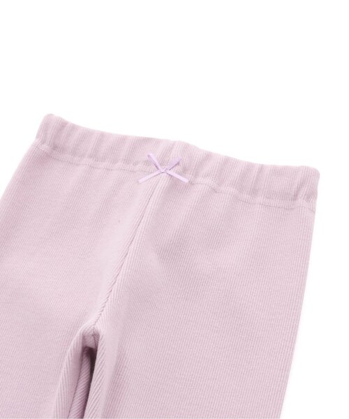 Ampersand(アンパサンド)の「9分レギンス(レギンス/スパッツ・キッズ・アイボリー/ラベンダー/チャコール/グレー・95/140/80/90/100/110/120/130)」の9枚目の写真