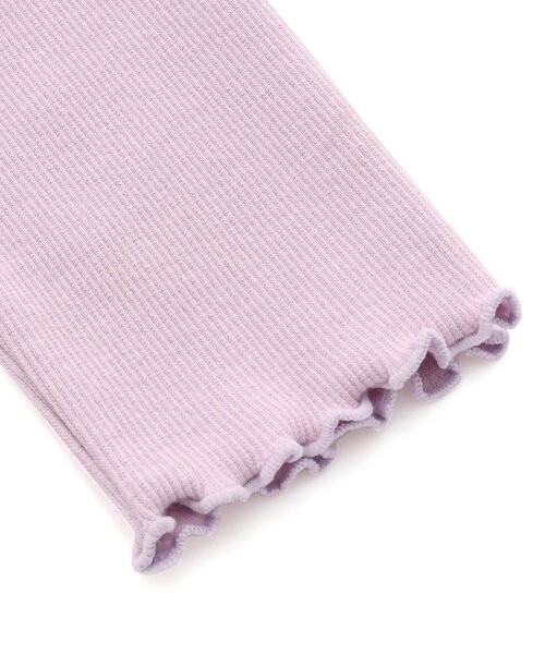 Ampersand(アンパサンド)の「9分レギンス(レギンス/スパッツ・キッズ・アイボリー/ラベンダー/チャコール/グレー・95/140/80/90/100/110/120/130)」の11枚目の写真