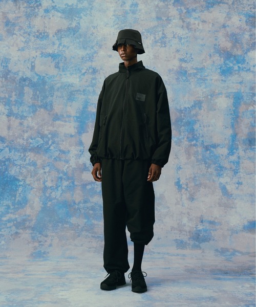 COOTIE ナイロンジャケット,パンツ Polyester Perforated Cloth Track Jacket（ナイロンジャケット