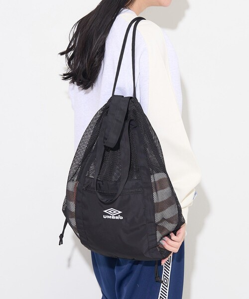 ★UMBRO★ 2WAYメッシュミニバックパック メッシュ編みミニ2WAYショルダー（ショルダーバッグ） | Ober