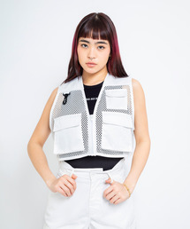 フィッシングベスト」に該当するホワイト/白色系のファッション通販