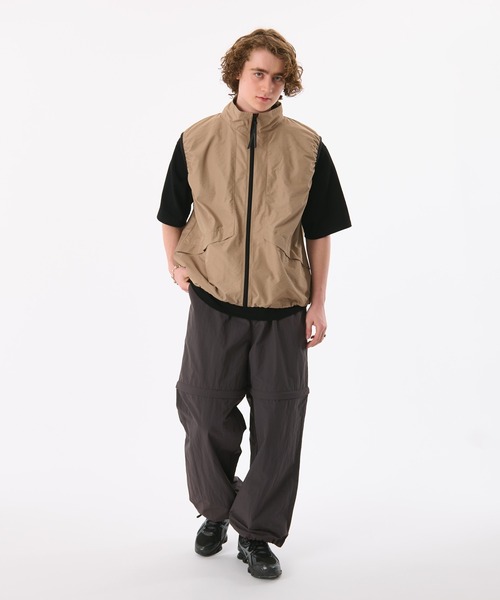 セール】STAND NECK CITY VEST/スタンドネックシティベスト