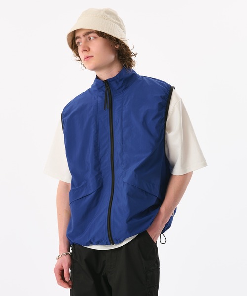 セール】STAND NECK CITY VEST/スタンドネックシティベスト