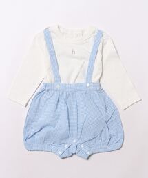 hakka baby（ハッカベビー）の「[ベビー]サスペンダー付きパンツTシャツセット（その他ベビーウェア）」