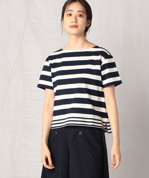 半袖ボーダーTシャツ（Tシャツ/カットソー）｜Comme ca Mature 