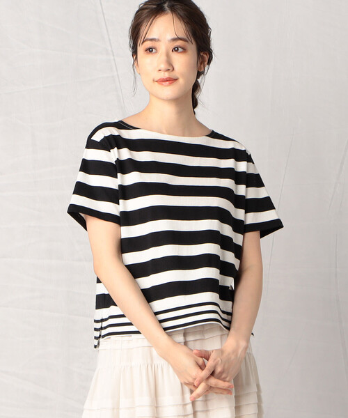 半袖ボーダーTシャツ（Tシャツ/カットソー）｜Comme ca Mature 