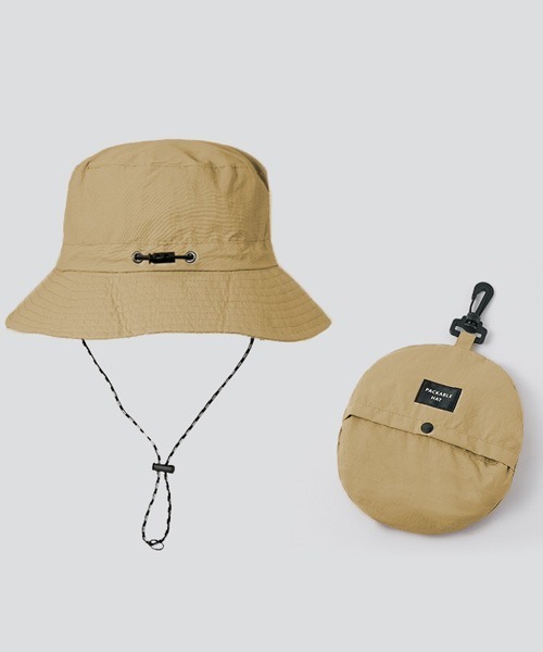 Ressaca（レサーカ）の「ポケッタブルバケットハット 撥水（ハット・メンズ・ネイビー/ブラック/グレー/レンガ/ベージュ/カーキ・FREE）」の11枚目の写真