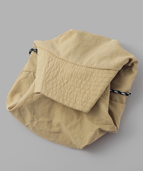 Ressaca（レサーカ）の「ポケッタブルバケットハット 撥水（ハット・メンズ・ネイビー/ブラック/グレー/レンガ/ベージュ/カーキ・FREE）」の15枚目の写真