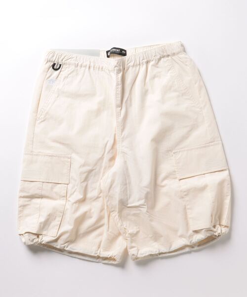 ELEMENT（エレメント）の「ELEMENT メンズ SHOD SHORTS SNOW CA_05 WR ウォークパンツ/ショートパンツ 【2024年春夏モデル】/エレメントウエストゴムカーゴパンツ（カーゴパンツ・メンズ・グリーン系その他/オフホワイト/ブラック・LARGE/MEDIUM/X-LARGE）」の2枚目の写真