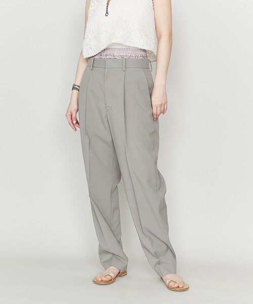 ASTRAET(アストラット)の「<ASTRAET>コンビ レイヤード テーパードパンツ(その他パンツ・レディース・ダークグレー/ライトグレー・0/1)」の7枚目の写真