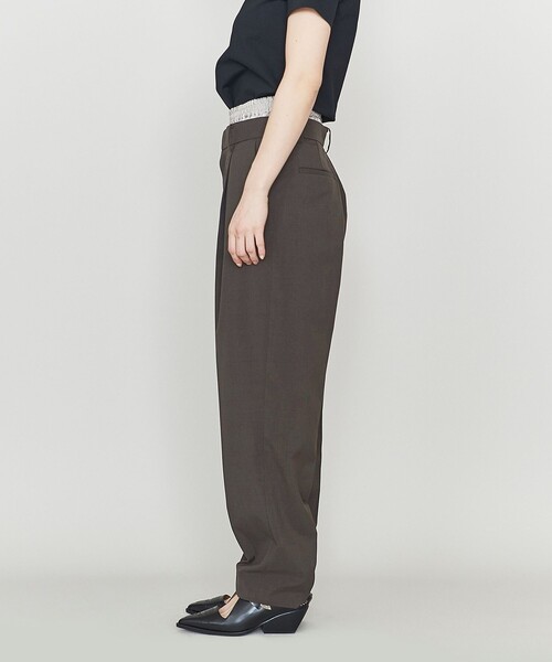 ASTRAET(アストラット)の「<ASTRAET>コンビ レイヤード テーパードパンツ(その他パンツ・レディース・ダークグレー/ライトグレー・0/1)」の10枚目の写真