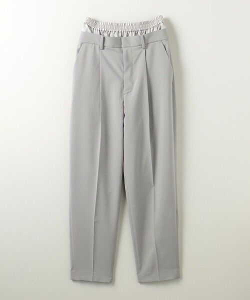 ASTRAET(アストラット)の「<ASTRAET>コンビ レイヤード テーパードパンツ(その他パンツ・レディース・ダークグレー/ライトグレー・0/1)」の12枚目の写真