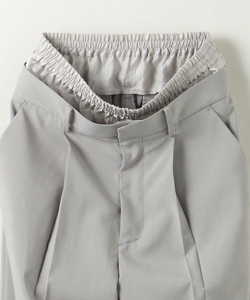 ASTRAET(アストラット)の「<ASTRAET>コンビ レイヤード テーパードパンツ(その他パンツ・レディース・ダークグレー/ライトグレー・0/1)」の17枚目の写真