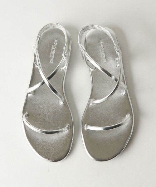 BEAUTY&YOUTH UNITED ARROWS（ビューティーアンドユースユナイテッドアローズ）の「スマートクロス バックストラップ サンダル（サンダル・レディース・シルバー/ブラック/ゴールド・36/38/37）」の13枚目の写真