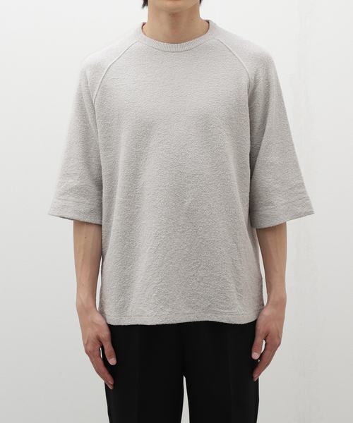 セール】【walenode / ウェルノード】Paper boucle Raglan sleeve T