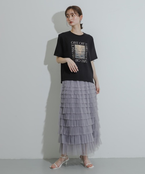 SENSE OF PLACE by URBAN RESEARCH（センスオブプレイスバイアーバンリサーチ）の「グラフィックTシャツ(半袖)（Tシャツ/カットソー・レディース・その他2/その他3/その他1/その他5/その他6/その他4・ONE）」の12枚目の写真