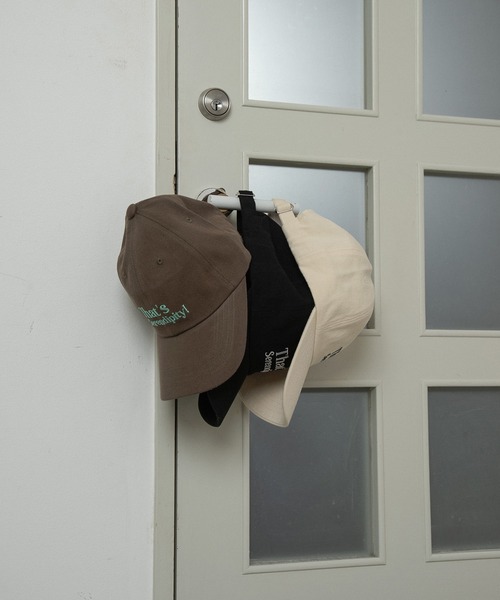 lawgy(ラウジー)の「logo color cap / ロゴカラーキャップ(キャップ・レディース・アイボリー/ブラック/ブラウン・FREE)」の5枚目の写真