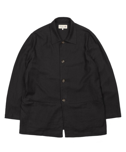 The DUFFER of ST.GEORGE（ザダファーオブセントジョージ）の「SET UP COVERALL JACKET：セットアップ カバーオール ジャケット（カバーオール・メンズ・ブラック/ネイビー・MEDIUM/X-LARGE/LARGE）」の16枚目の写真