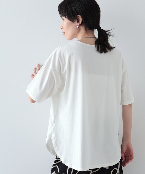 GALLEST（ギャレスト）の「◆フロントロゴTシャツ（Tシャツ/カットソー・レディース・ブラウン系/ホワイト/ブラック/ライトブルー・38）」の8枚目の写真