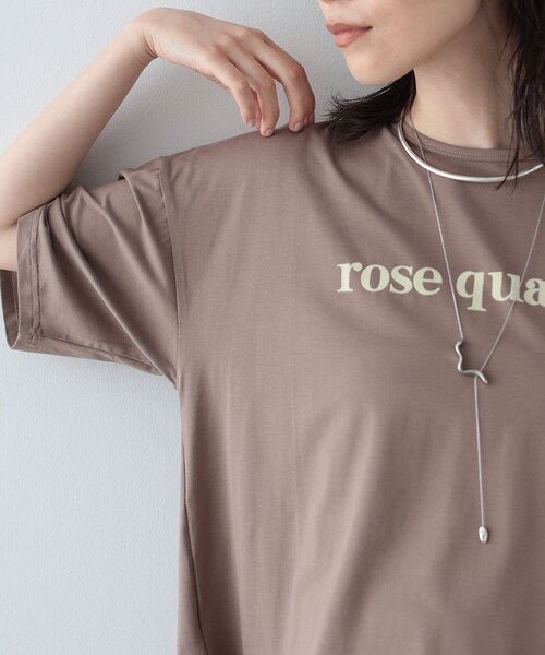 GALLEST（ギャレスト）の「◆フロントロゴTシャツ（Tシャツ/カットソー・レディース・ブラウン系/ホワイト/ブラック/ライトブルー・38）」の15枚目の写真