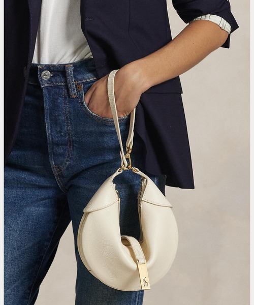 Polo ID レザー ミニ ショルダー バッグ（ショルダーバッグ）｜POLO