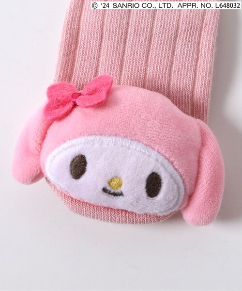 sanrio（サンリオ）の「サンリオキャラクターズモチーフハイソックス（ベビーシューズ/ベビーソックス・キッズ・アイボリー/ピンク・9/12）」の9枚目の写真