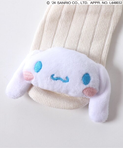 sanrio（サンリオ）の「サンリオキャラクターズモチーフハイソックス（ベビーシューズ/ベビーソックス・キッズ・アイボリー/ピンク・9/12）」の12枚目の写真