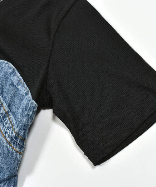 ZIDDY（ジディ）の「ダブルジップドッキングワンピース(130~160cm)（ワンピース・キッズ・ネイビー/ブラック・FREE/130cm/140cm/150cm）」の22枚目の写真