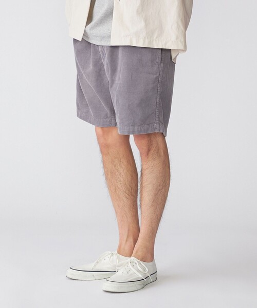 SHIPS（シップス）の「SHIPS: サマー コーデュロイ イージー ショーツ（その他パンツ・メンズ・グレー/ナチュラル/ライトブルー・SMALL/MEDIUM/LARGE）」の2枚目の写真