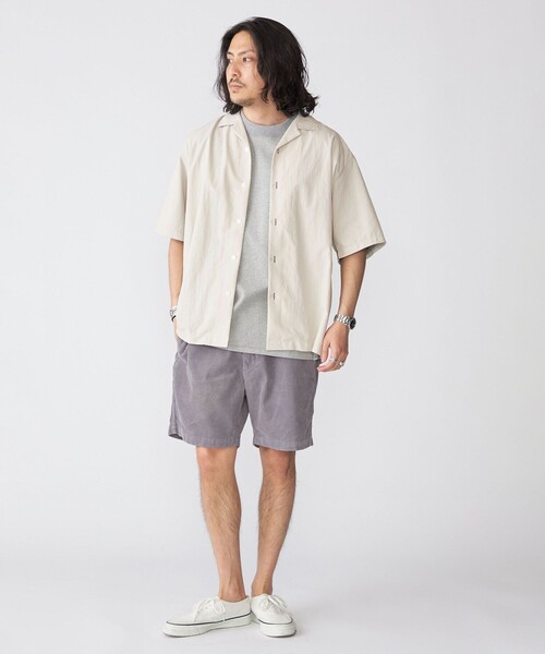 SHIPS（シップス）の「SHIPS: サマー コーデュロイ イージー ショーツ（その他パンツ・メンズ・グレー/ナチュラル/ライトブルー・SMALL/MEDIUM/LARGE）」の4枚目の写真