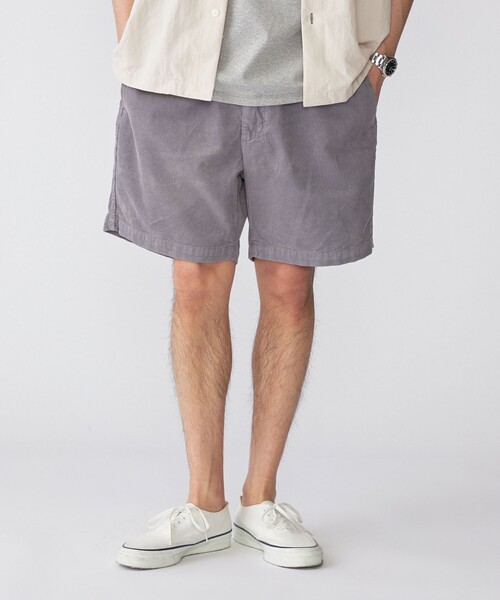 SHIPS（シップス）の「SHIPS: サマー コーデュロイ イージー ショーツ（その他パンツ・メンズ・グレー/ナチュラル/ライトブルー・SMALL/MEDIUM/LARGE）」の17枚目の写真