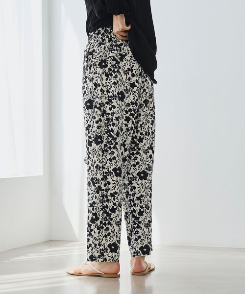 coen（コーエン）の「バイカラーボタニカルプリントテーパードパンツ（その他パンツ・レディース・ネイビー/オレンジ系その他/ナチュラル・L/M）」の14枚目の写真