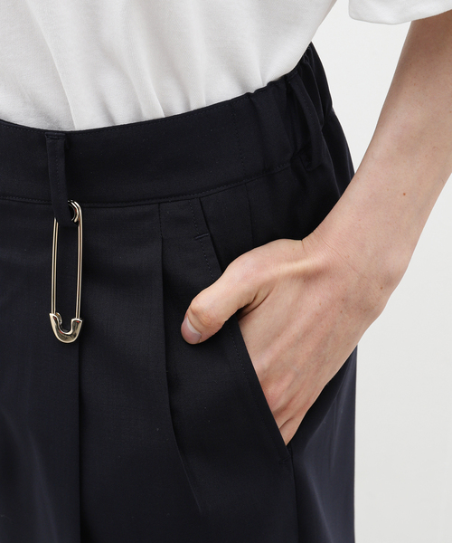 EDIFICE LA BOUCLE(エディフィスラブークル)の「TanC(タンク) for BOUCLE 別注 FATBOY PIN パンツ(スラックス・メンズ・ネイビー/ブラウン・X-LARGE/LARGE)」の5枚目の写真