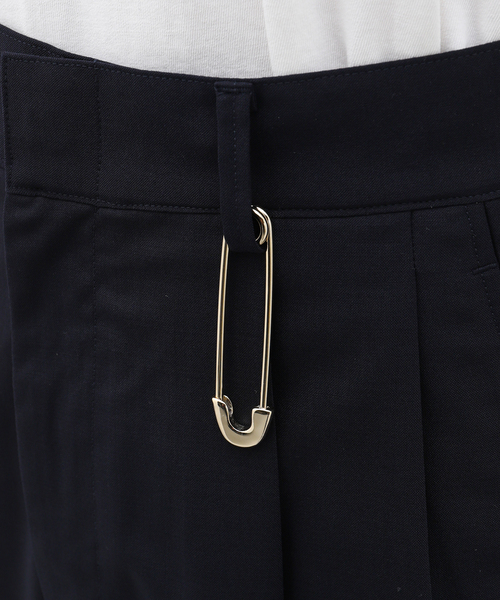 EDIFICE LA BOUCLE(エディフィスラブークル)の「TanC(タンク) for BOUCLE 別注 FATBOY PIN パンツ(スラックス・メンズ・ネイビー/ブラウン・X-LARGE/LARGE)」の6枚目の写真