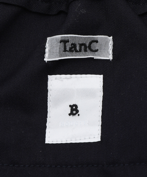 EDIFICE LA BOUCLE(エディフィスラブークル)の「TanC(タンク) for BOUCLE 別注 FATBOY PIN パンツ(スラックス・メンズ・ネイビー/ブラウン・X-LARGE/LARGE)」の11枚目の写真
