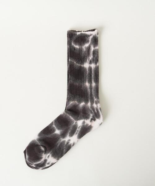 WEGO（ウィゴー）の「WEGO/タイダイソックス（ソックス/靴下・メンズ・ブラック/オレンジ/グリーン/ブラウン・25-27CM）」の9枚目の写真