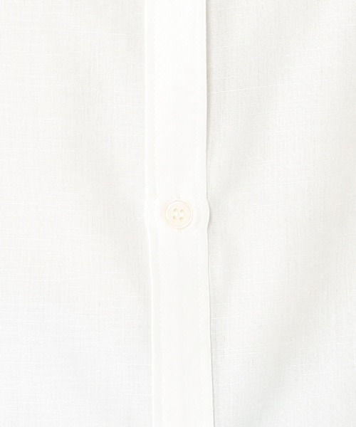 studio CLIP（スタディオクリップ）の「【玄長直子さんコラボ】ノンアイロンヒンヤリシャツ（シャツ/ブラウス・レディース・オフホワイト/その他2/その他1/ブルー・FREE）」の9枚目の写真