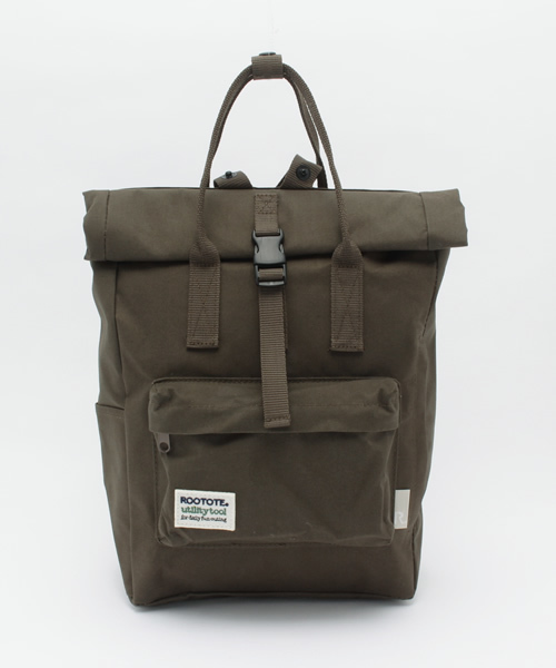 ROOTOTE(ルートート)の「【ROOTOTE】バックパック(バックパック/リュック・レディース・チャコールグレー/ホワイト/ゴールド/その他3・FREE)」の4枚目の写真