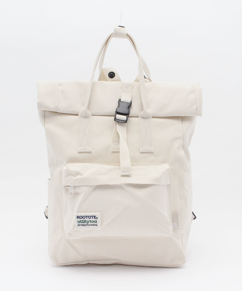 ROOTOTE(ルートート)の「【ROOTOTE】バックパック(バックパック/リュック・レディース・チャコールグレー/ホワイト/ゴールド/その他3・FREE)」の2枚目の写真