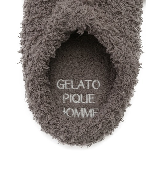 gelato pique(ジェラートピケ)の「【HOMME】ジェラートキャットルームシューズ(ルームシューズ/スリッパ・メンズ・グレー・FREE)」の5枚目の写真