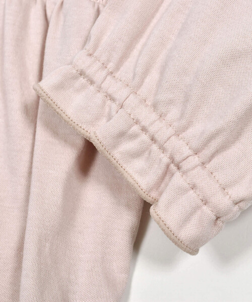 Tartine et Chocolat（タルティーヌエショコラ）の「レース襟付きスモッキング刺しゅう2Wayオールベビー(50~75cm)（ロンパース・キッズ・イエロー/オフホワイト/ピンク・FREE）」の15枚目の写真