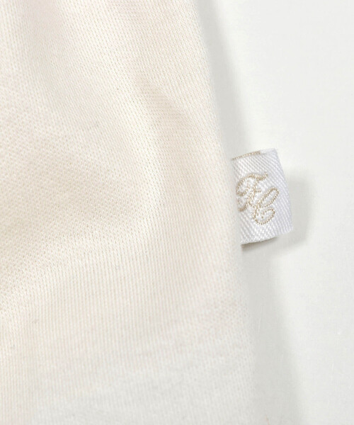 Tartine et Chocolat（タルティーヌエショコラ）の「レース襟付きスモッキング刺しゅう2Wayオールベビー(50~75cm)（ロンパース・キッズ・イエロー/オフホワイト/ピンク・FREE）」の7枚目の写真