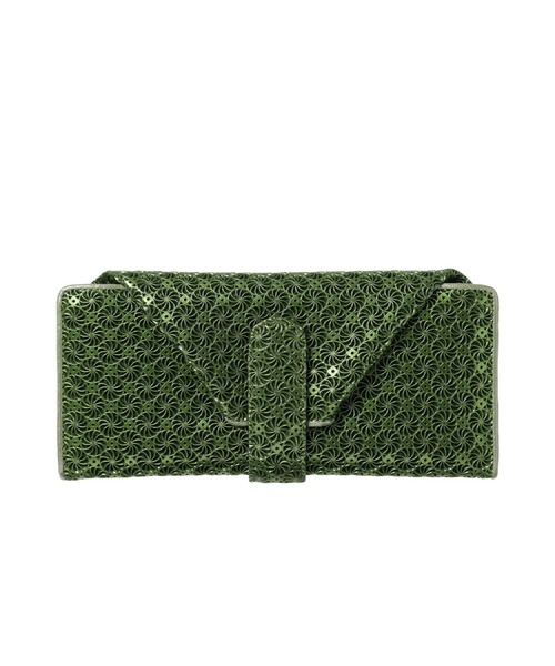 HIROKO HAYASHI（ヒロコハヤシ）の「GIRASOLE（ジラソーレ）長財布（財布・レディース・ライトグリーン/ピンク系/ネイビー/ブラック系/ゴールド系/シルバー/ゴールド系3/モスグリーン・00）」の4枚目の写真
