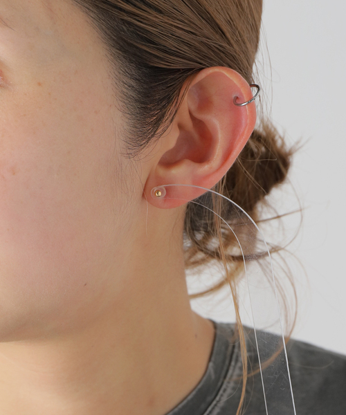 IENA(イエナ)の「les bonbon/ル ボンボン organic pierce M ピアス(両耳) BOB428(ピアス(両耳用)・レディース・ゴールド・FREE)」の7枚目の写真